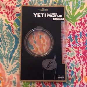 Yeti 20oz Tumbler Top and Straw
